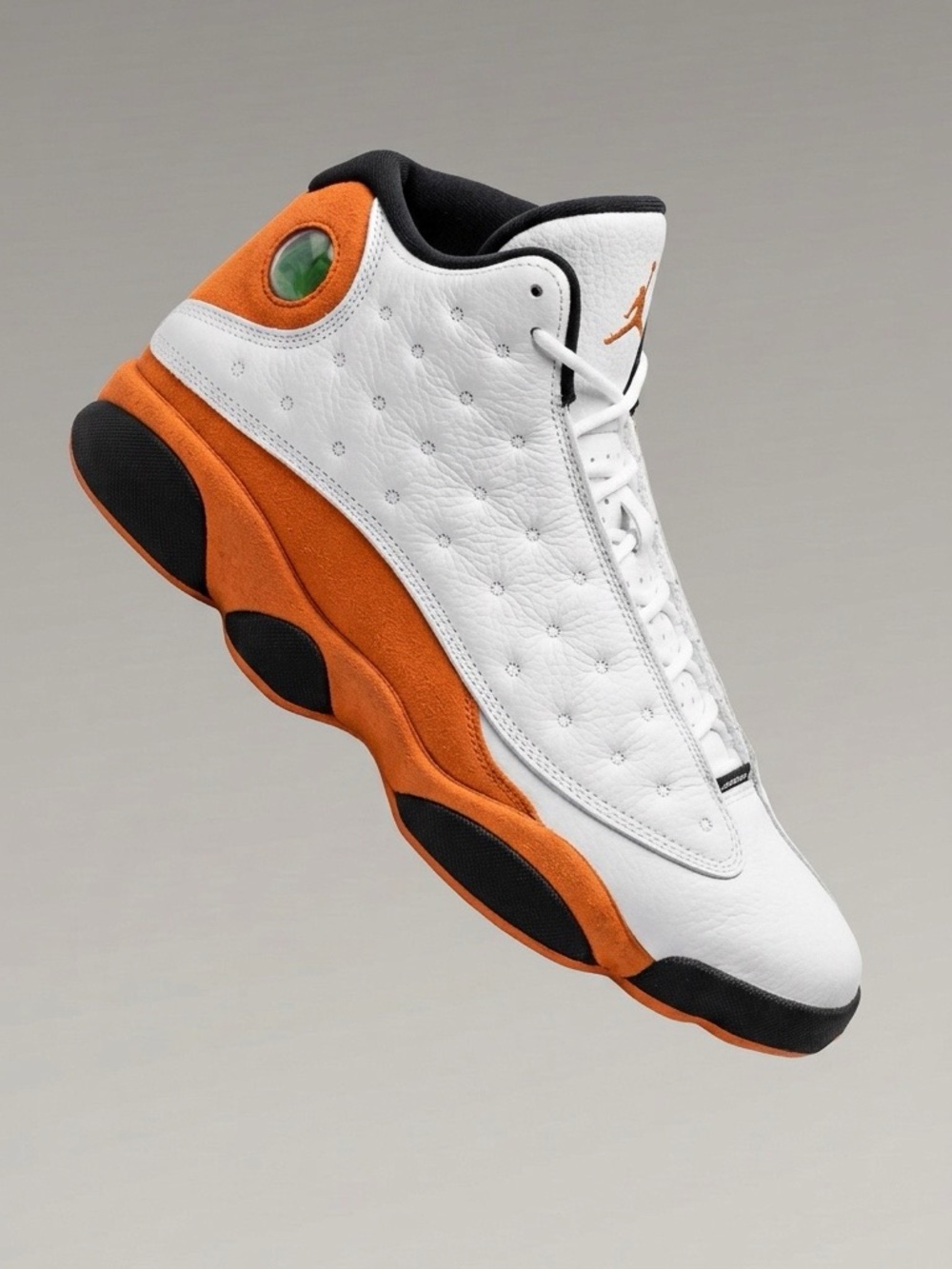 Nike Kids White and Orange Jordan Low-Top Sneakers 6Y Boys